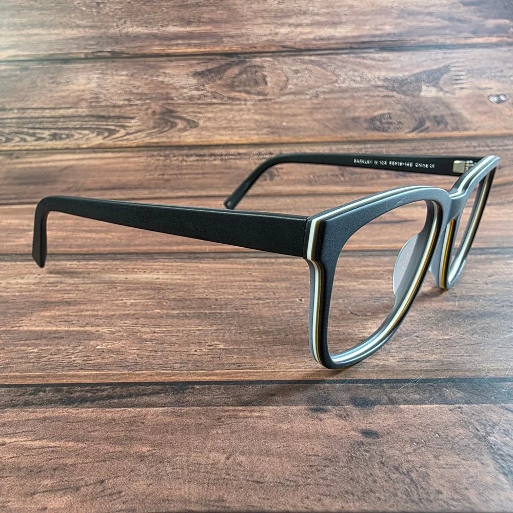 Warby‎ Parker Women's Black 58-19 Plastic Square Eyeglasses